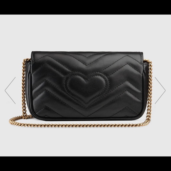 Authentic Gucci Marmont Matelasse Mini Bag - Picture 2 of 11